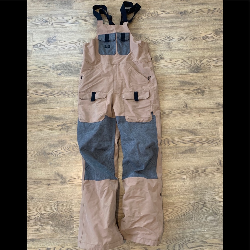 Ride small men’s ski/snowboard bibs